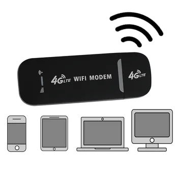 4G LTE USB-модемный ключ 150 Мбит/с Разблокированный беспроводной сетевой адаптер WiFi для портативного ПК, сетевая карта, разблокированная точка доступа Wi-Fi, маршрутизатор