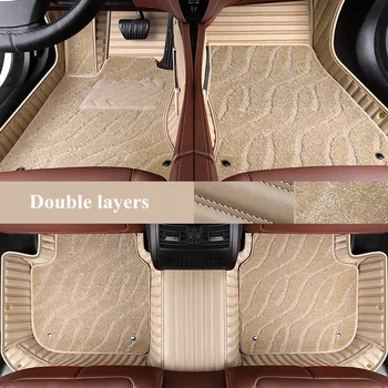 Специальные автомобильные коврики на заказ для Mercedes Benz GLS 600 Maybach 2023-2020, водонепроницаемые двухслойные ковры, коврики для GLS600 2022