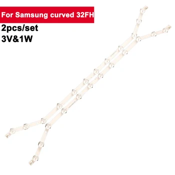 32FH 585 мм светодио дный Подсветка ТВ Полосы для Samsung 12 Светодио дный 32 дюймов Алюминий 3V1W 32H5303AWXXN UE32H5304AKXXE UN32H5203AFXZC BN96-28763A