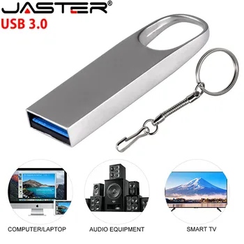 JASTER USB 3.0 металлический флэш-накопитель USB 64 ГБ 32 ГБ 16 ГБ 8 ГБ 4 ГБ USB-накопитель Metal Pen Drive Реальной емкости (Более 10 шт. Бесплатного логотипа)