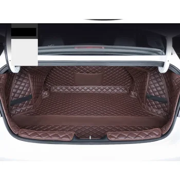 Автомобильный Стайлинг Изготовленный на Заказ Коврик для заднего багажника Кожаные Водонепроницаемые Автомобильные Грузовые коврики Вкладыш для ковра Аксессуары для Hyundai Elantra CN7 2021
