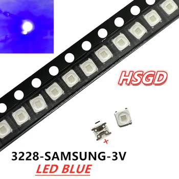 1000 шт./лот SMD LED 3228 3V Синий 2828 1,5 Вт высокой мощности для SAMSUNG TV Backlight НОВЫЙ