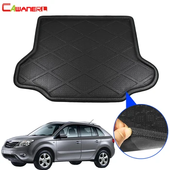 Коврик для багажника автомобиля Cawanerl, задний лоток, подкладка для багажника, Напольный багажный ковер, Грузовой грязезащитный коврик для Renault Samsung QM5 2007-2015