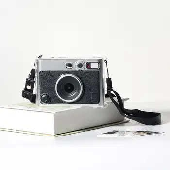 Новый прозрачный ремешок, высококачественный защитный чехол для фотоаппарата мгновенной печати, удобная сумка для фотоаппарата Instax MiniEVO