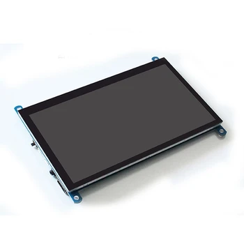 7-дюймовая сенсорная панель монитора hdmi raspberry display LCD DIY емкостный сенсорный HDMI-дисплей 1024x600 Портативный HD-дисплей