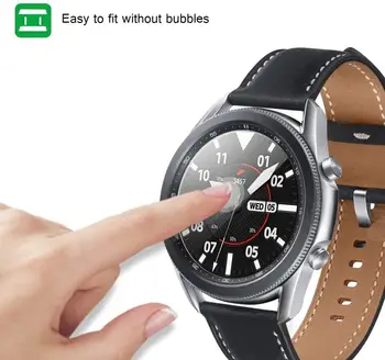 Стекло для Samsung Galaxy Watch 3 45 мм 41 мм/46 мм/42 мм Gear S3 Frontier/S2/Sport 3D HD Film Active 2 44 мм 40 мм Защитная Пленка для экрана